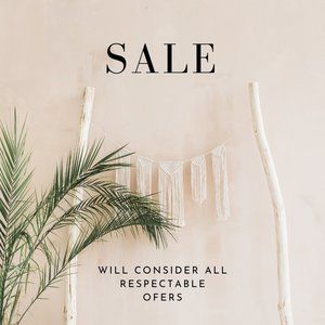 SALE MOVING SALE FLASH SALE